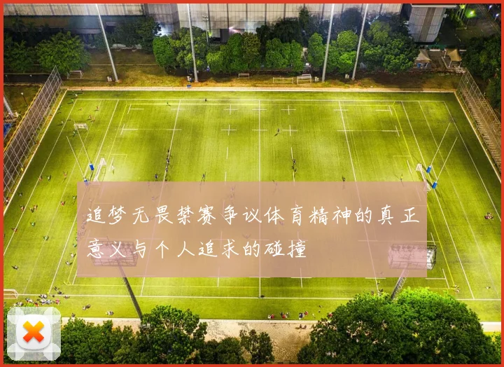 追梦无畏禁赛争议体育精神的真正意义与个人追求的碰撞