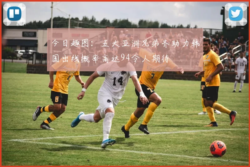 今日趣图：五大亚洲兄弟齐助力韩国出线概率高达94令人期待